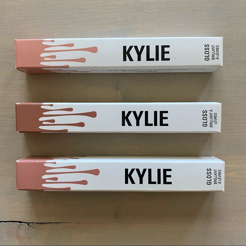 Kylie Cosmetics set of 3 lipglosses
